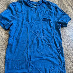 Men's J. Crew Blue T Shirt Size Medium